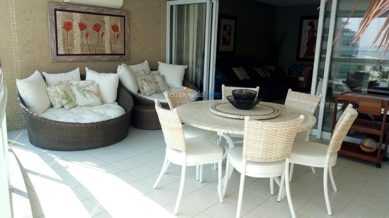 Apartamento para aluguel de temporada em Bertioga (Riviera de São Lourenço)