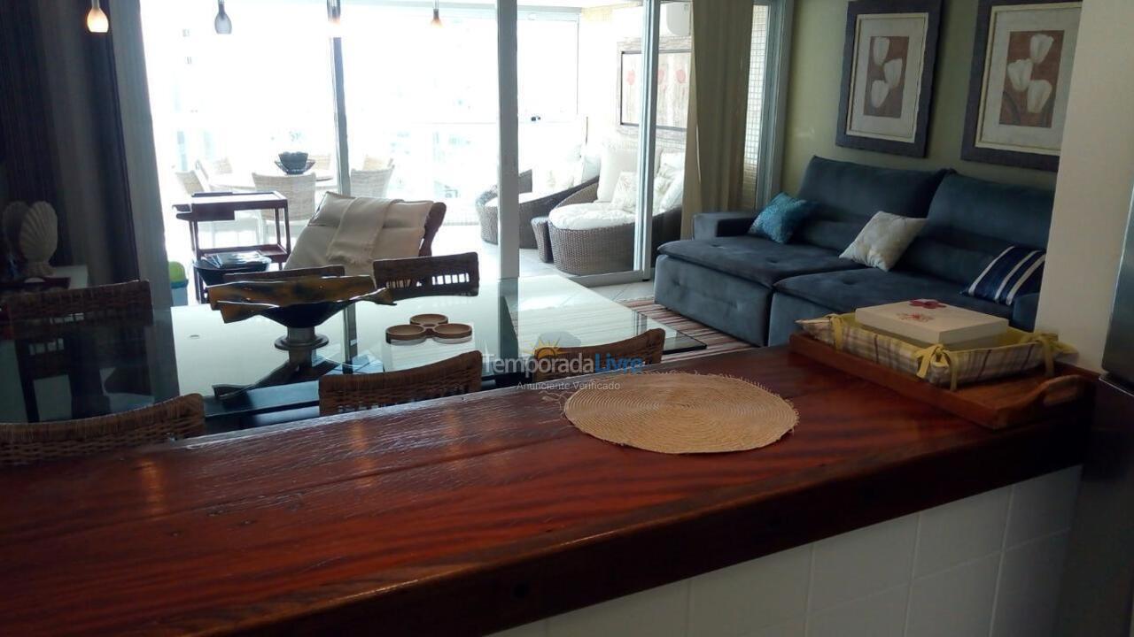 Apartamento para aluguel de temporada em Bertioga (Riviera de São Lourenço)