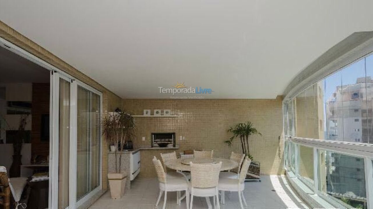 Apartamento para aluguel de temporada em Bertioga (Riviera de São Lourenço)