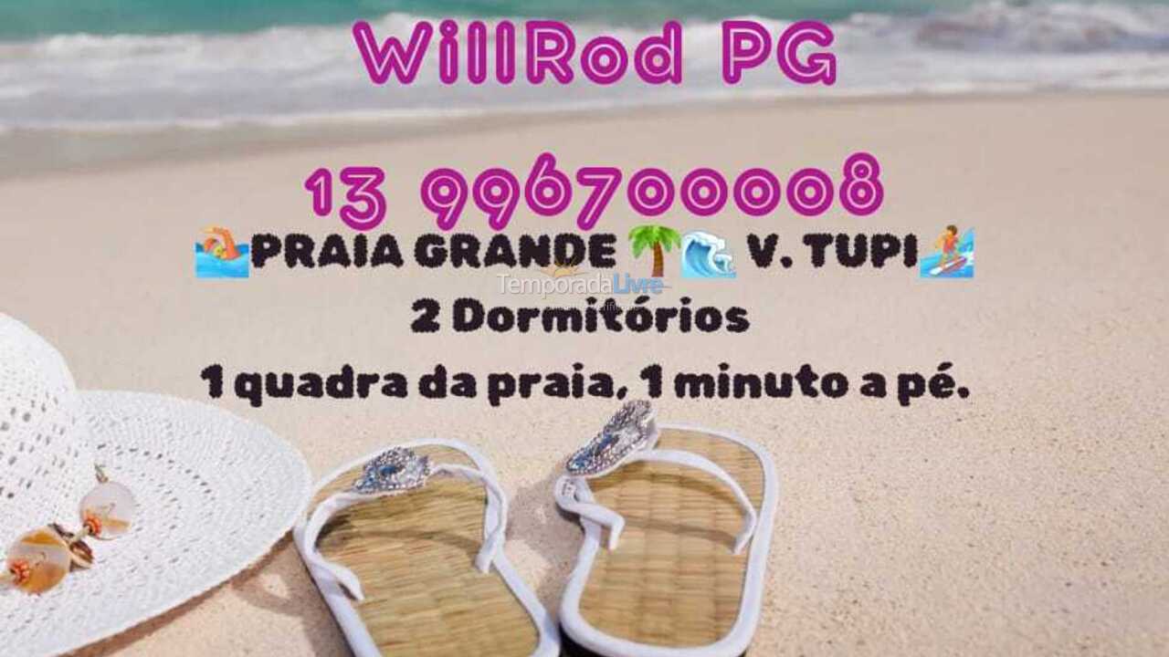 Apartamento para alquiler de vacaciones em Praia Grande (Vila Tupi)