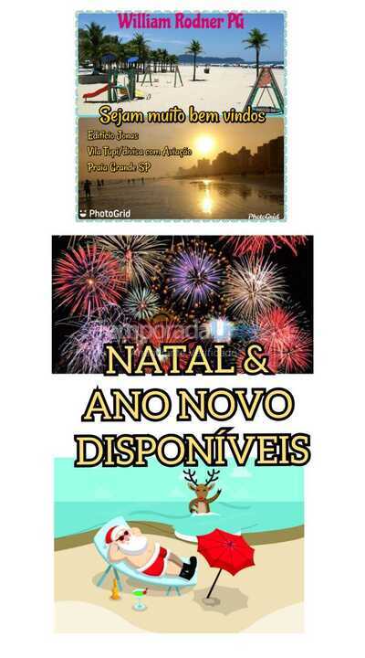 Apartamento para alquiler de vacaciones em Praia Grande (Vila Tupi)