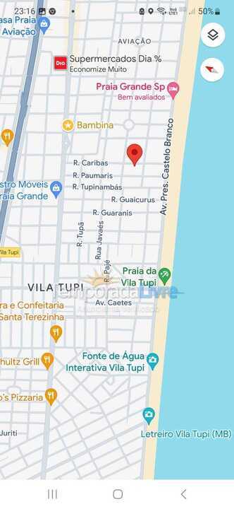 Apartamento para alquiler de vacaciones em Praia Grande (Vila Tupi)
