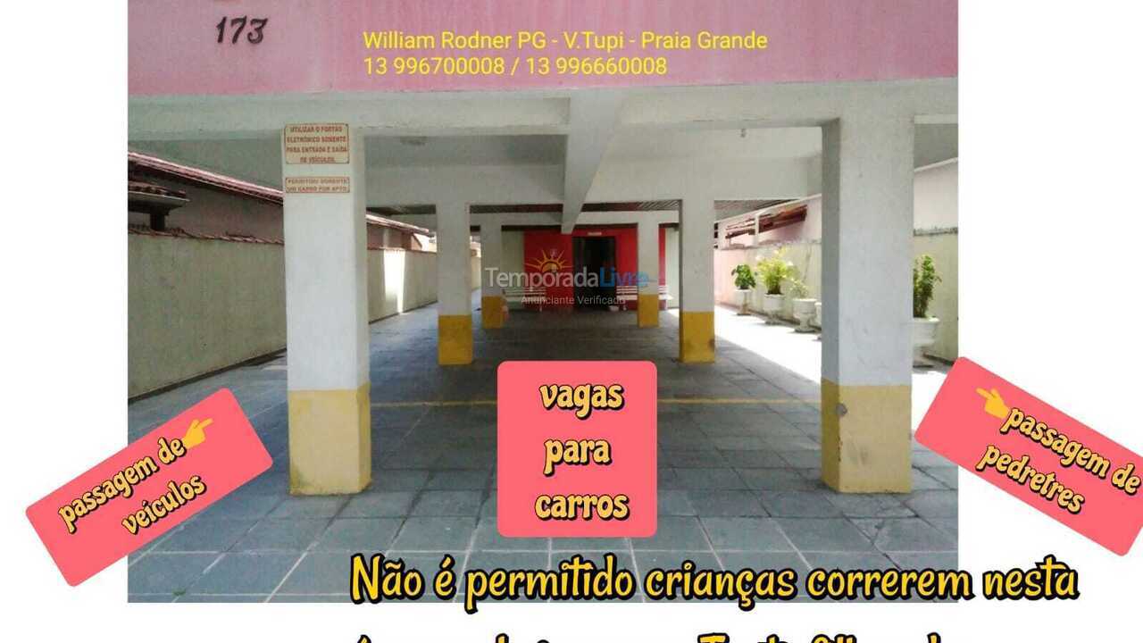 Apartamento para alquiler de vacaciones em Praia Grande (Vila Tupi)