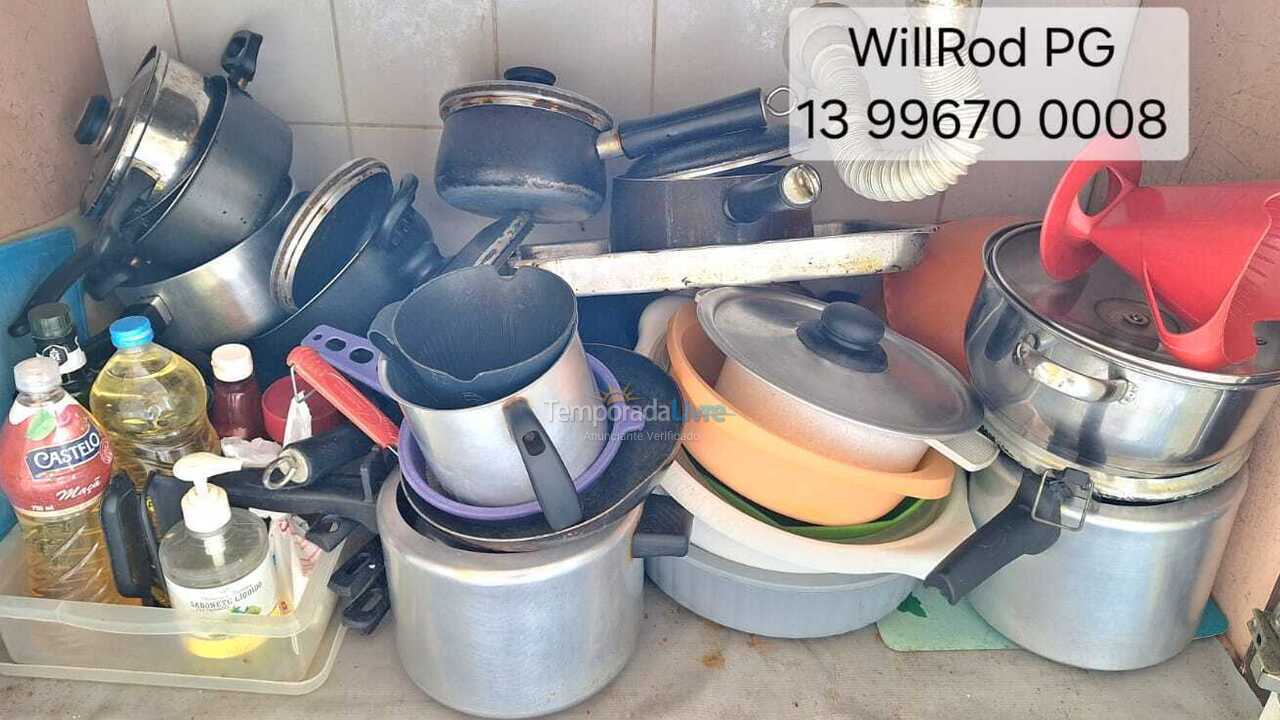 Apartamento para alquiler de vacaciones em Praia Grande (Vila Tupi)