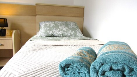 Lindo e confortável apartamento a poucos metros do mar!