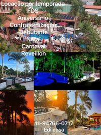 Sitio Rancho D’Allar em Araçariguama piscina climatizada