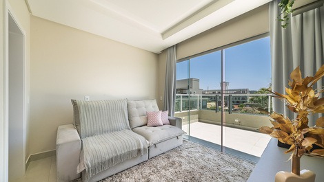 Cobertura duplex com vista para o mar