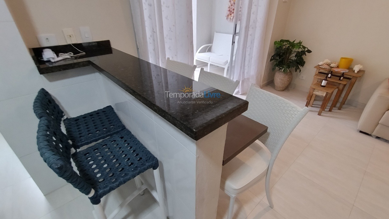Apartamento para aluguel de temporada em Bertioga (Riviera de São Lourenço)