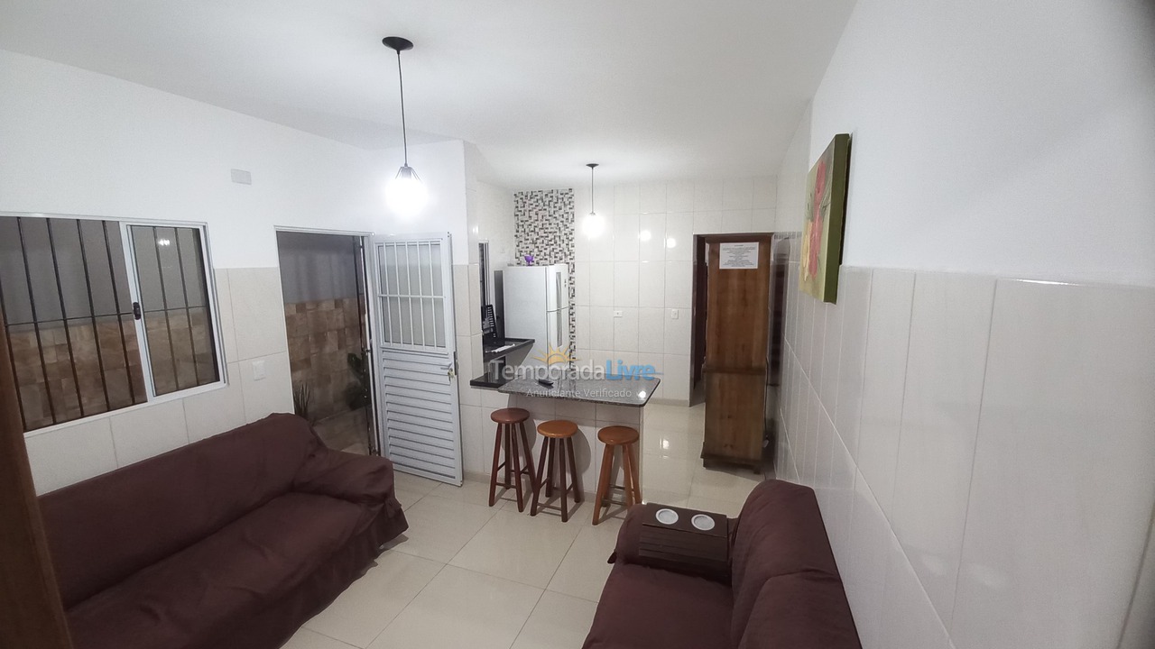 House for vacation rental in Itanhaém (Suarão)
