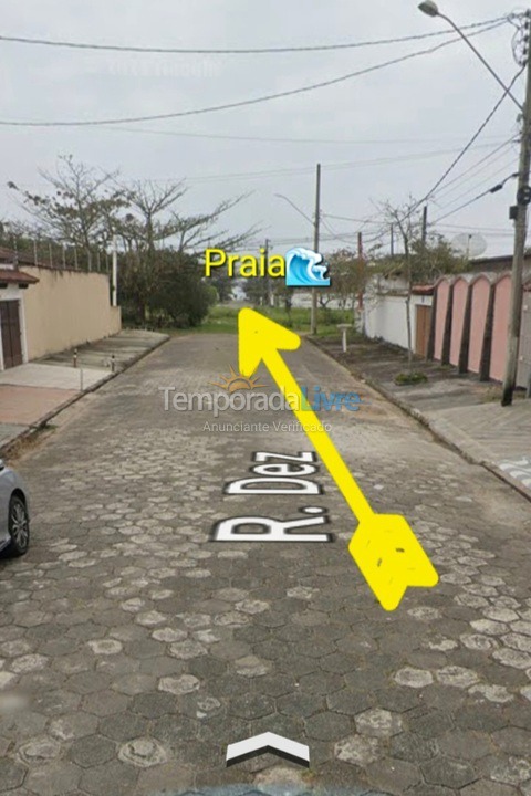 House for vacation rental in Itanhaém (Suarão)