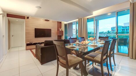 Apartment for 6 people in the best of Porto das Dunas by Carpediem