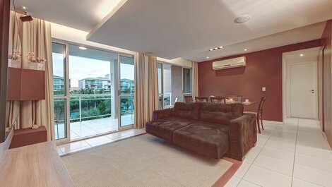 Apartment for 6 people in the best of Porto das Dunas by Carpediem