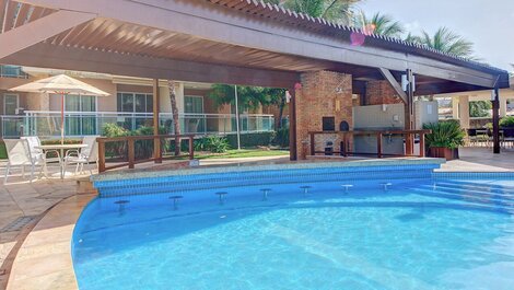 Apartment for 6 people in the best of Porto das Dunas by Carpediem