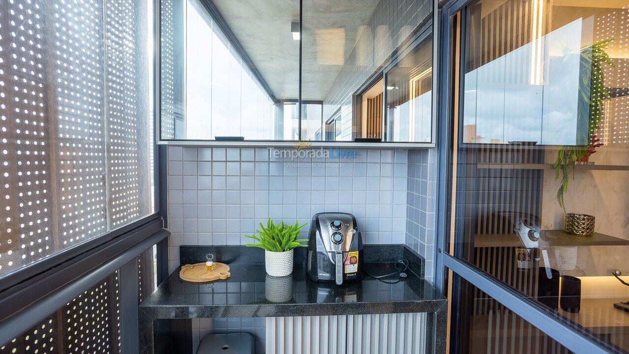 Apartamento para alquiler de vacaciones em João Pessoa (Pb Praia de Intermares)