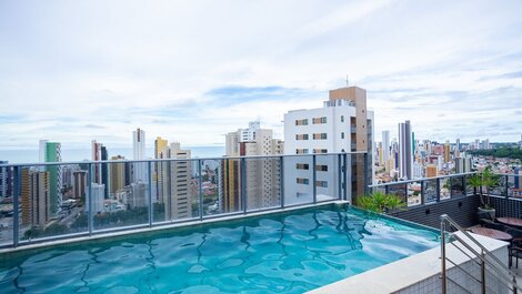 Tropical Hub #1002 - Apartamento en Manaíra por Carpediem