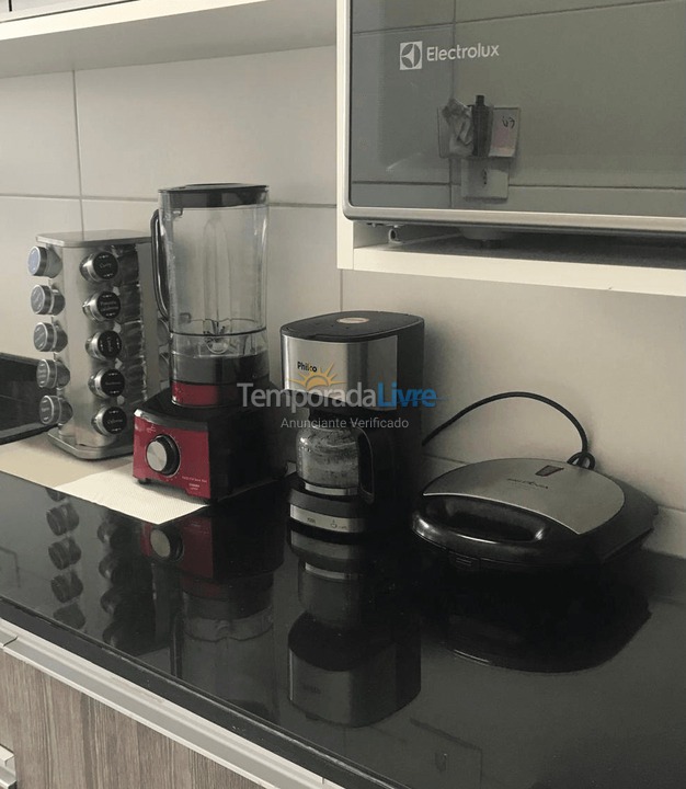 Apartamento para aluguel de temporada em Praia Grande (Praia do Caiçara)