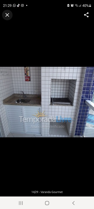 Apartment for vacation rental in Ubatuba (Praia Grande)