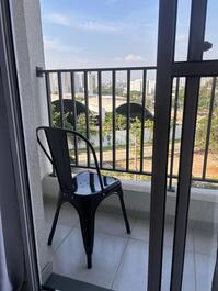 Varanda com vista para o memorial da america latina !!