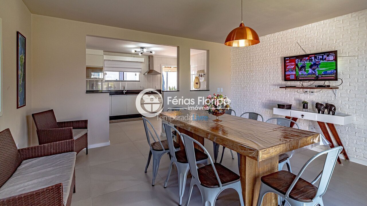 House for vacation rental in Florianopolis (Campeche)