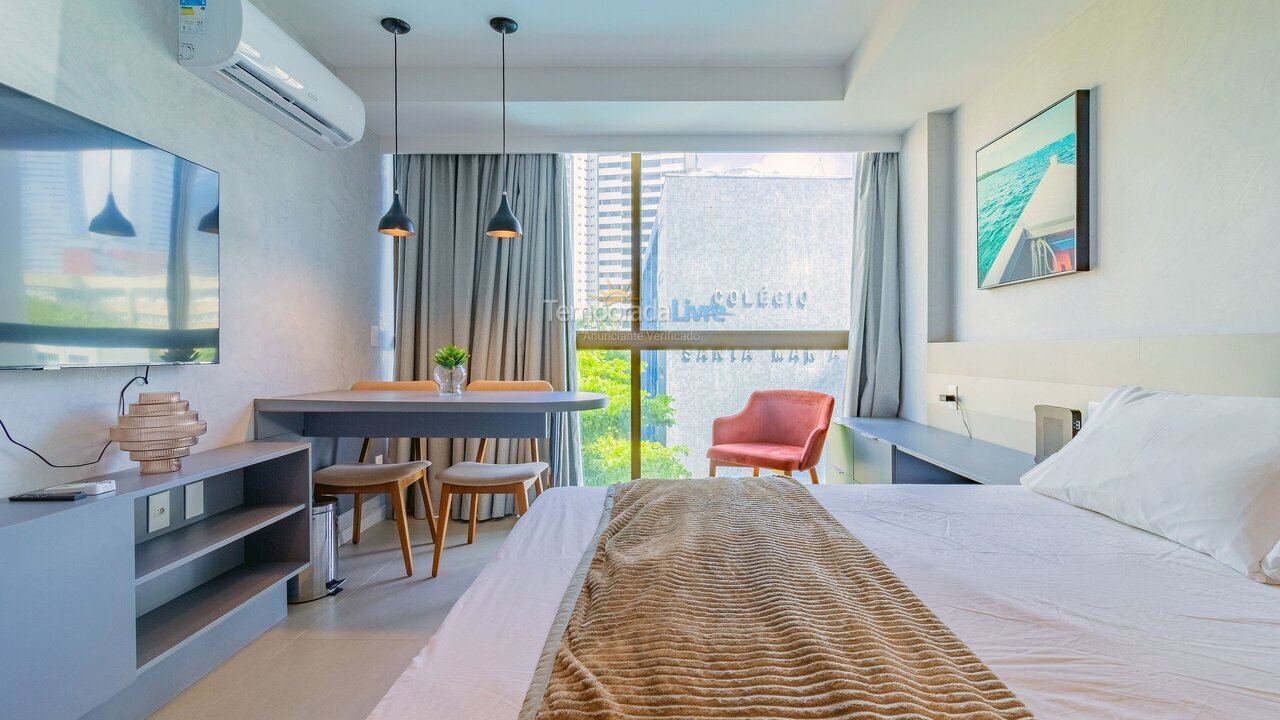 Apartamento para alquiler de vacaciones em Recife (Pe Praia de Boa Viagem)