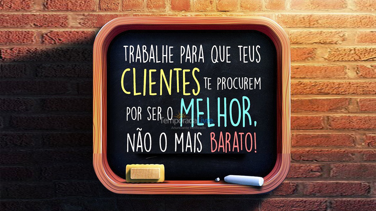 Apartment for vacation rental in Guarujá (Enseada)