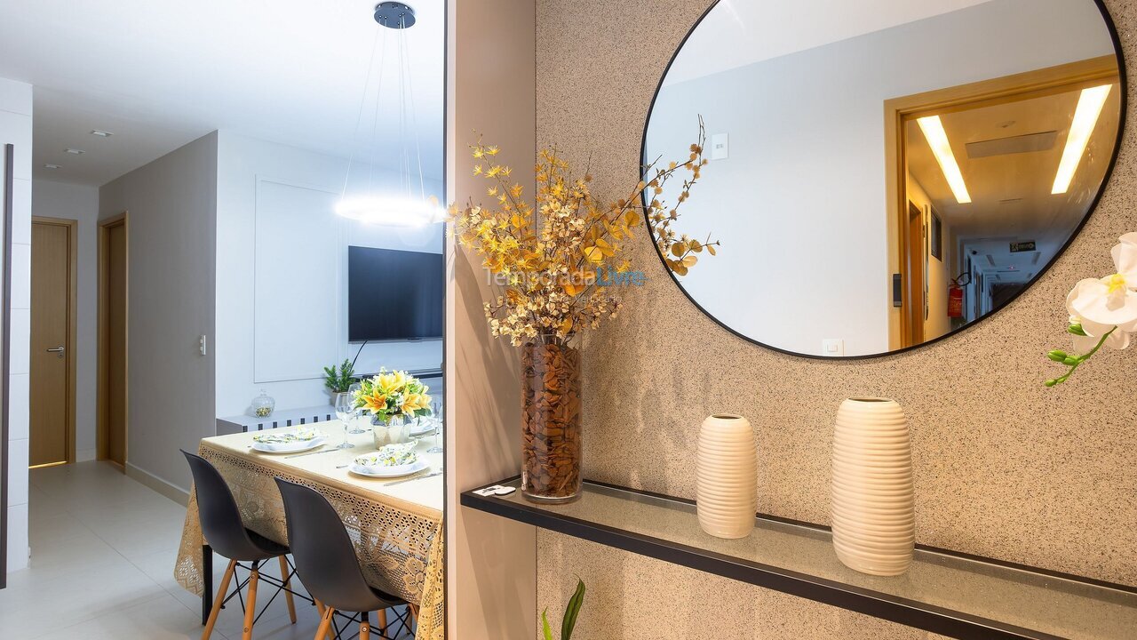 Apartamento para alquiler de vacaciones em João Pessoa (Pb Praia de Cabo Branco)