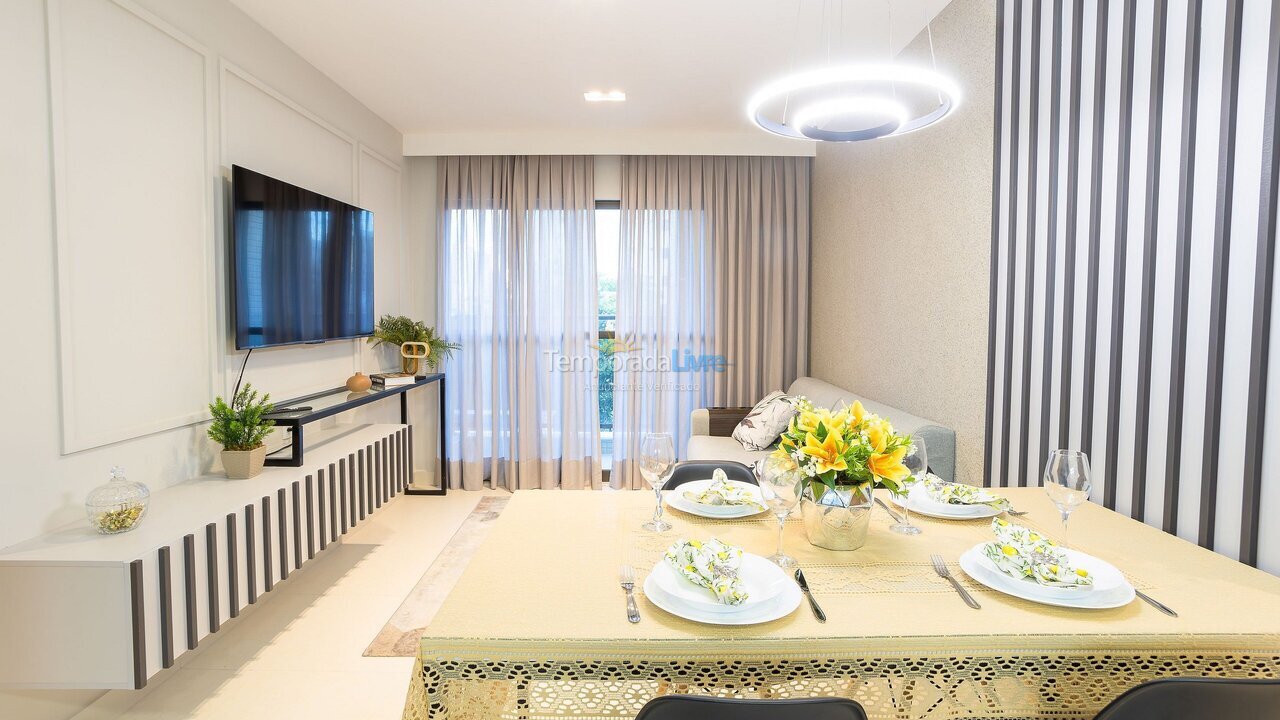 Apartamento para alquiler de vacaciones em João Pessoa (Pb Praia de Cabo Branco)