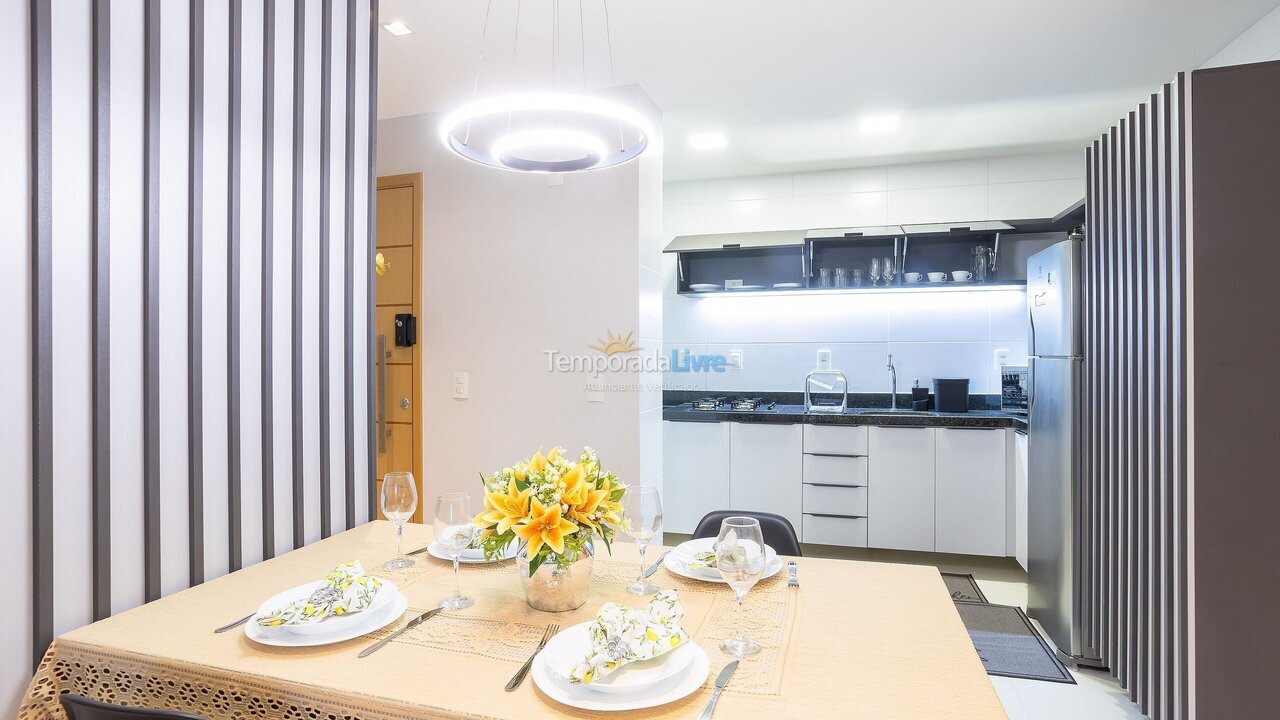 Apartamento para alquiler de vacaciones em João Pessoa (Pb Praia de Cabo Branco)