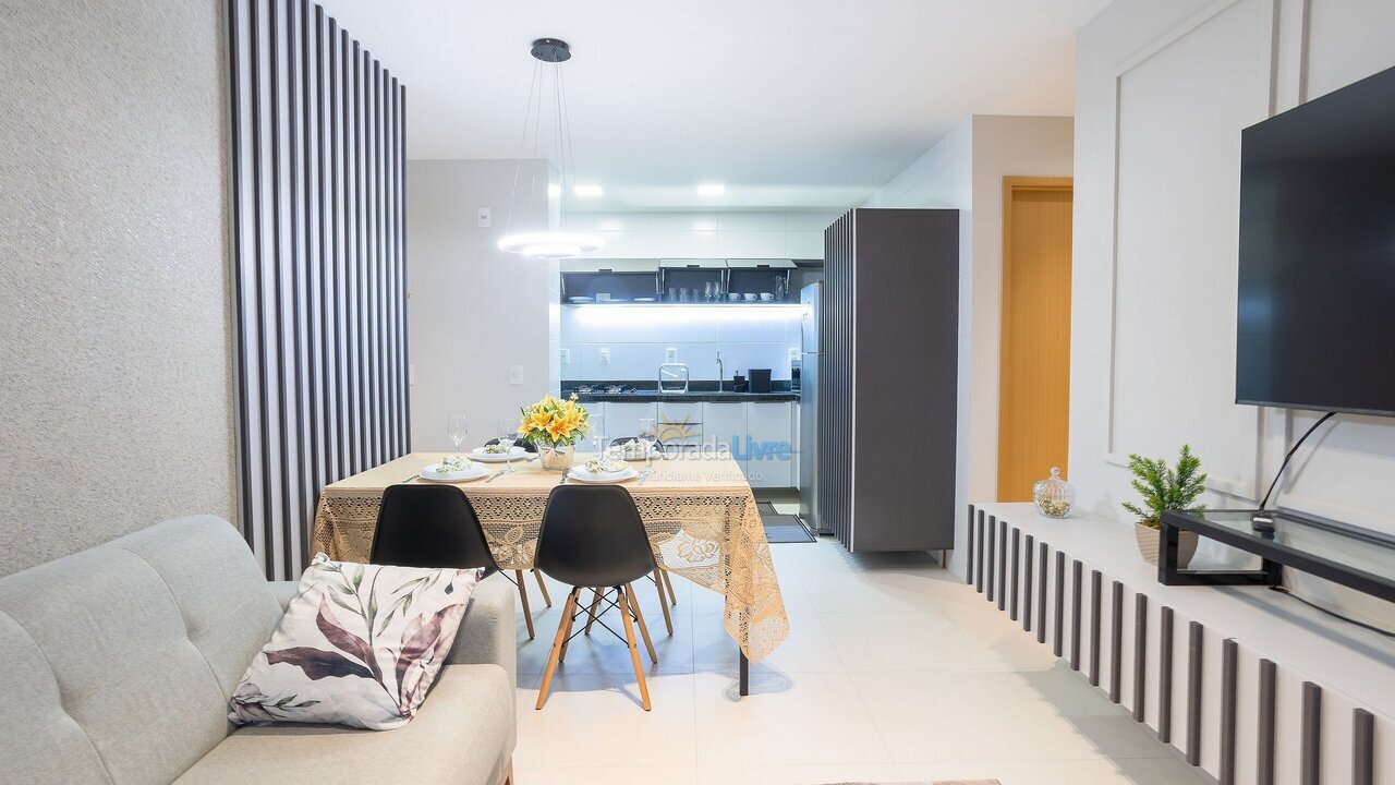 Apartamento para alquiler de vacaciones em João Pessoa (Pb Praia de Cabo Branco)