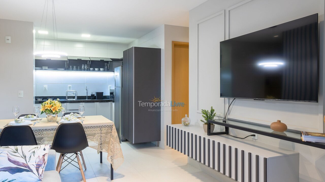 Apartamento para alquiler de vacaciones em João Pessoa (Pb Praia de Cabo Branco)