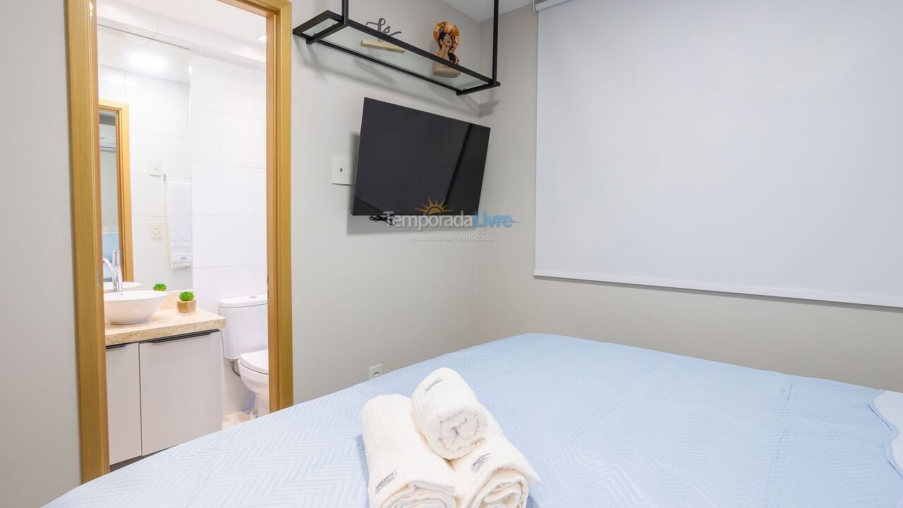 Apartamento para alquiler de vacaciones em João Pessoa (Pb Praia de Cabo Branco)