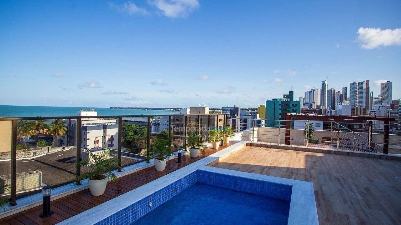 Apartamento para alquiler de vacaciones em João Pessoa (Pb Praia de Cabo Branco)