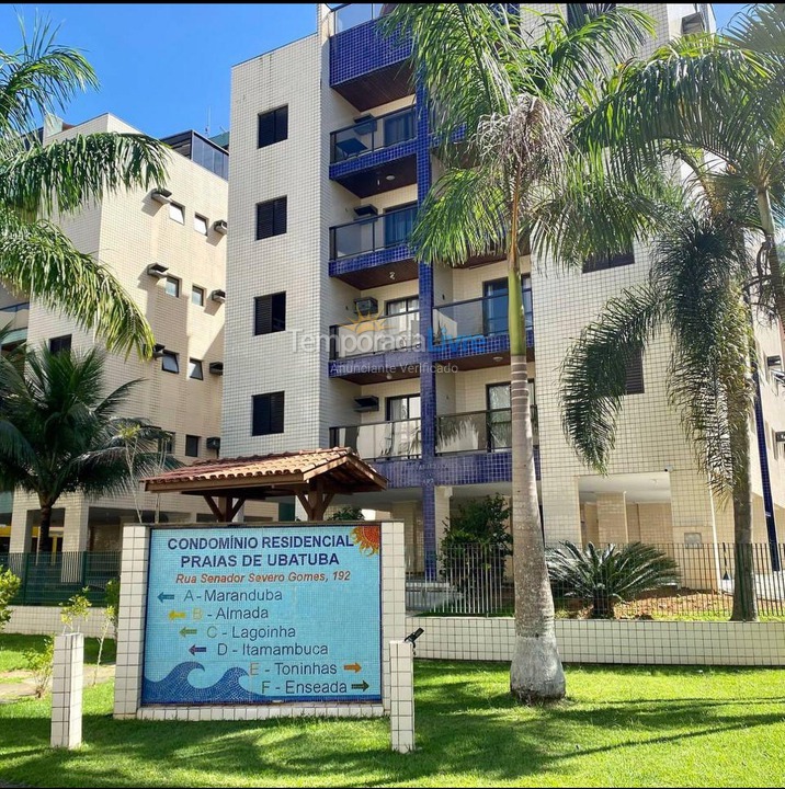 Apartamento para alquiler de vacaciones em Ubatuba (Praia Grande)