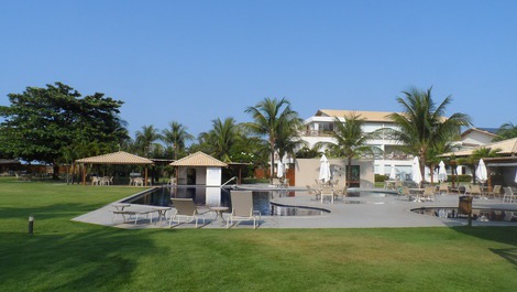 GUARAJUBA (Paraíso dos Corais) - frente a la playa "Pé na Areia''