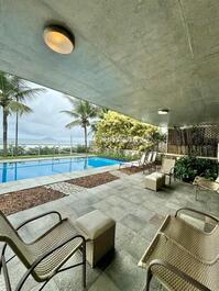 House in a gated community on Juquehy beach