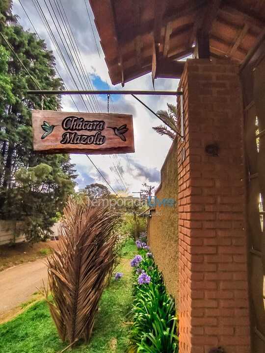 Ranch for vacation rental in Poços de Caldas (Morada dos Passaros)