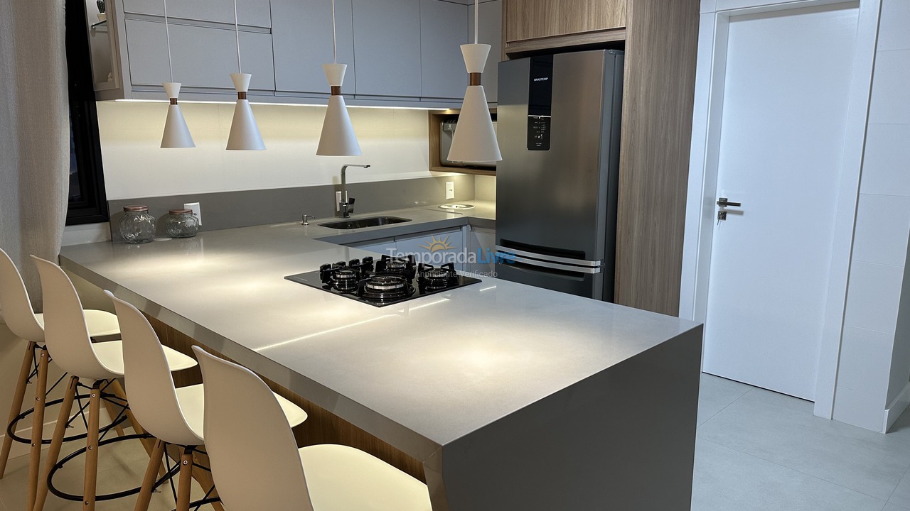 Apartment for vacation rental in Governador Celso Ramos (Praia Grande)