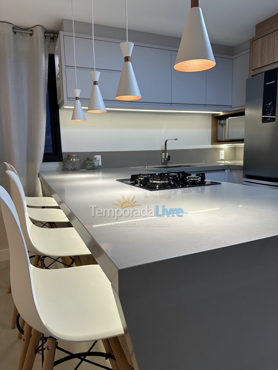 Apartment for vacation rental in Governador Celso Ramos (Praia Grande)