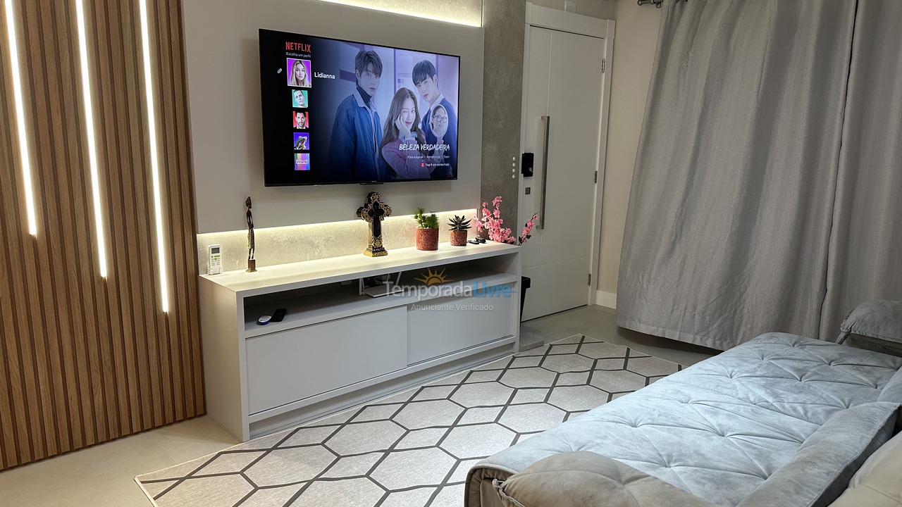 Apartment for vacation rental in Governador Celso Ramos (Praia Grande)