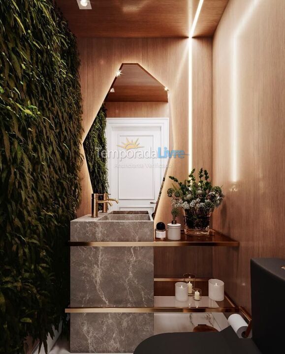 Apartment for vacation rental in Governador Celso Ramos (Praia Grande)