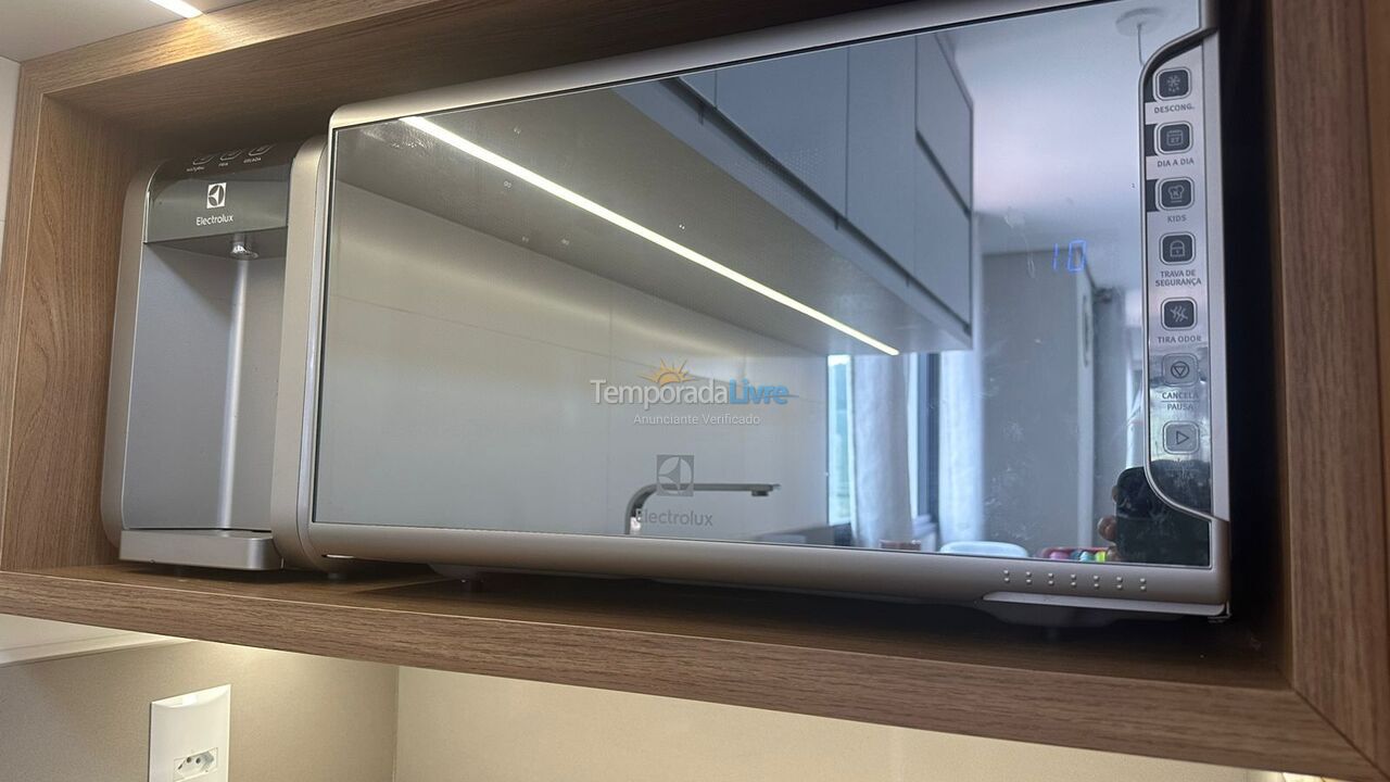 Apartment for vacation rental in Governador Celso Ramos (Praia Grande)