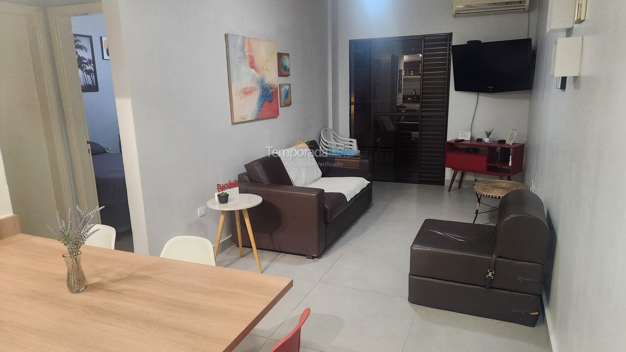 Apartamento para alquiler de vacaciones em Praia Grande (Canto do Forte)