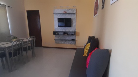 Guarajuba, beach and pool, bedroom and cozy living room