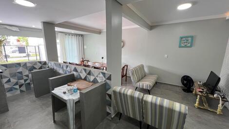 Lindo geminado 1 suite e 1 quarto com AC, WI-FI, churrasqueira