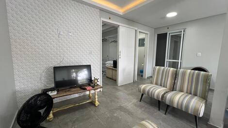 Lindo geminado 1 suite e 1 quarto com AC, WI-FI, churrasqueira