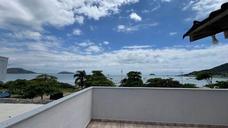 Ótimo apto frente mar, 1 quarto com AC, WI-FI, churrasqueira