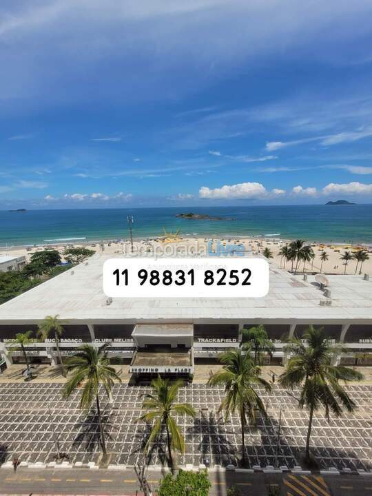 Apartment for vacation rental in Guarujá (Pitangueiras)