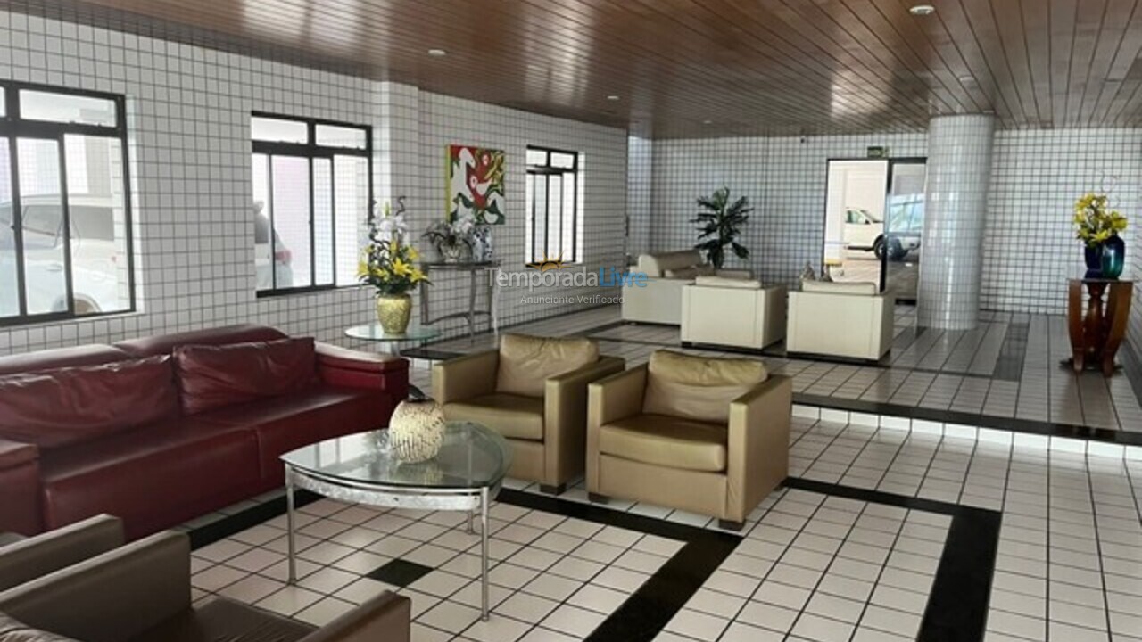 Apartamento para aluguel de temporada em João Pessoa (Manaíra)