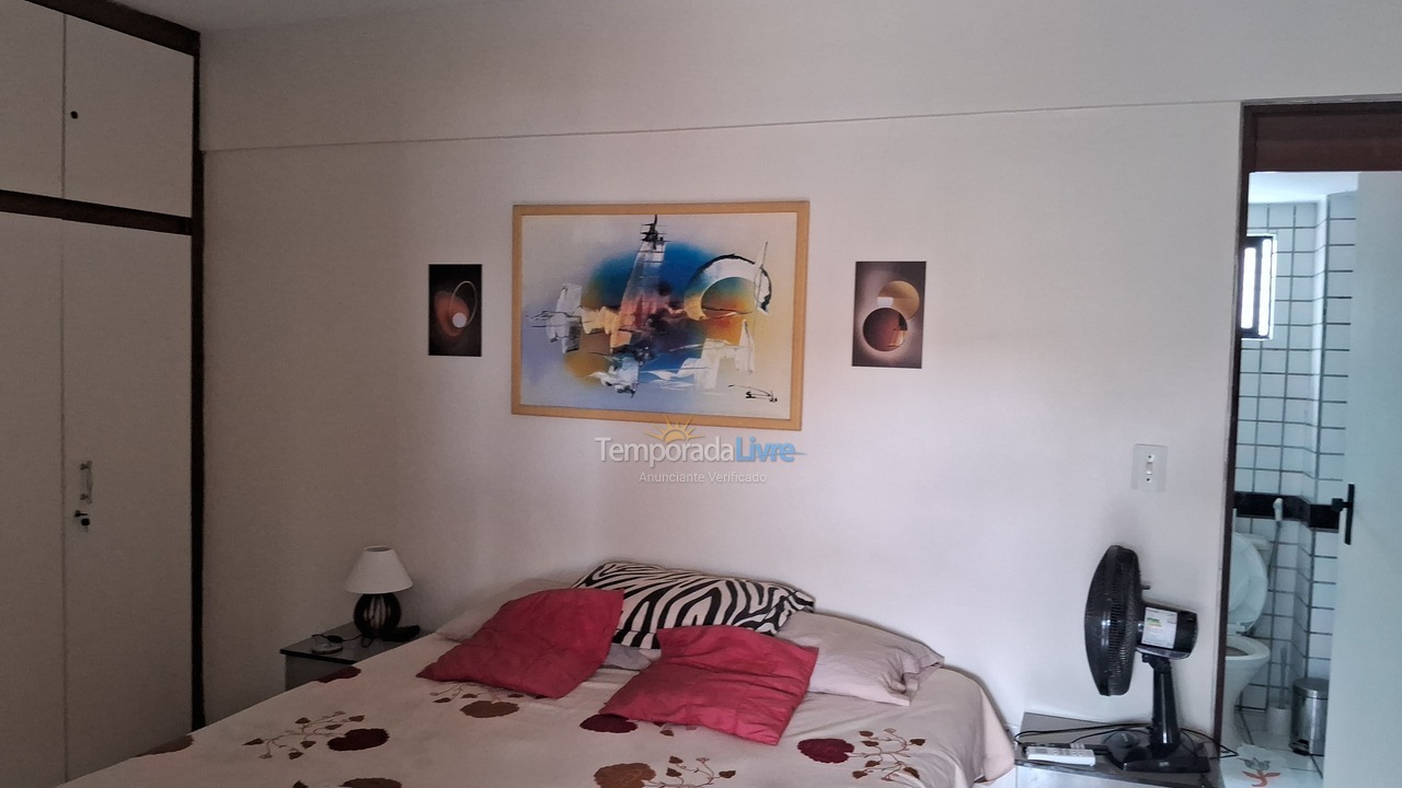 Apartamento para aluguel de temporada em João Pessoa (Manaíra)
