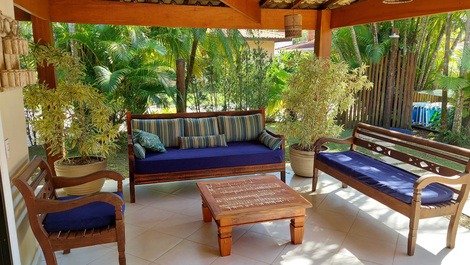 Piscina, Wi-Fi, Ar Condicionado, Condomínio Fechado - 450 m da praia